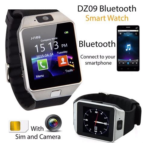 smart watch dz09 smartwatch gsm sim card for android phone|Amazon.com: Dz09 Smart Watch With Sim Card.